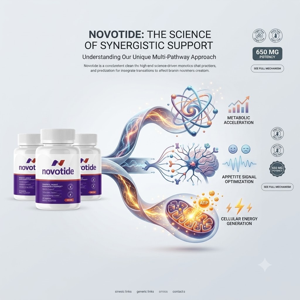 How Novotide works: metabolic acceleration, appetite signal optimization, cellular energy generation